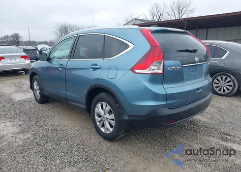 2013 Honda Cr-V Ex-L from USA, damaged, VIN 5J6RM4H79DL080207